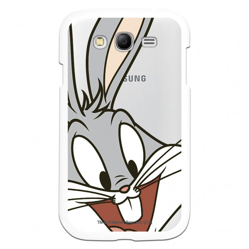 Offizielle Warner Bros Bugs Bunny Transparente Hülle für Samsung Galaxy Grand – Looney Tunes