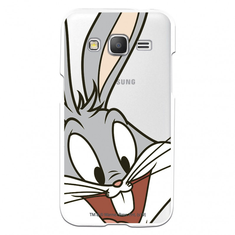 Offizielle Warner Bros Bugs Bunny Klarsichthülle für Samsung Galaxy Core Prime – Looney Tunes