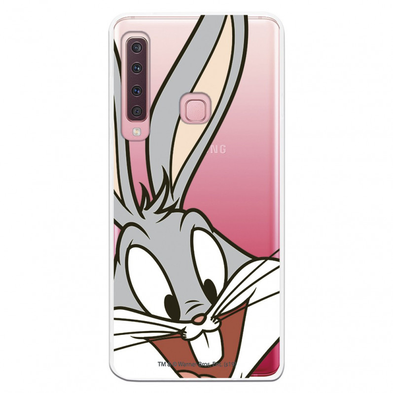 Offizielle Warner Bros Bugs Bunny Transparente Hülle für Samsung Galaxy A9 2018 – Looney Tunes