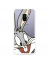 Offizielle Warner Bros Bugs Bunny Transparente Hülle für Samsung Galaxy A8 2018 – Looney Tunes