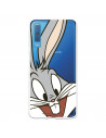 Offizielle Warner Bros Bugs Bunny Transparente Hülle für Samsung Galaxy A7 2018 – Looney Tunes