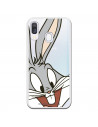 Offizielle Warner Bros Bugs Bunny Transparente Hülle für Samsung Galaxy A40 – Looney Tunes