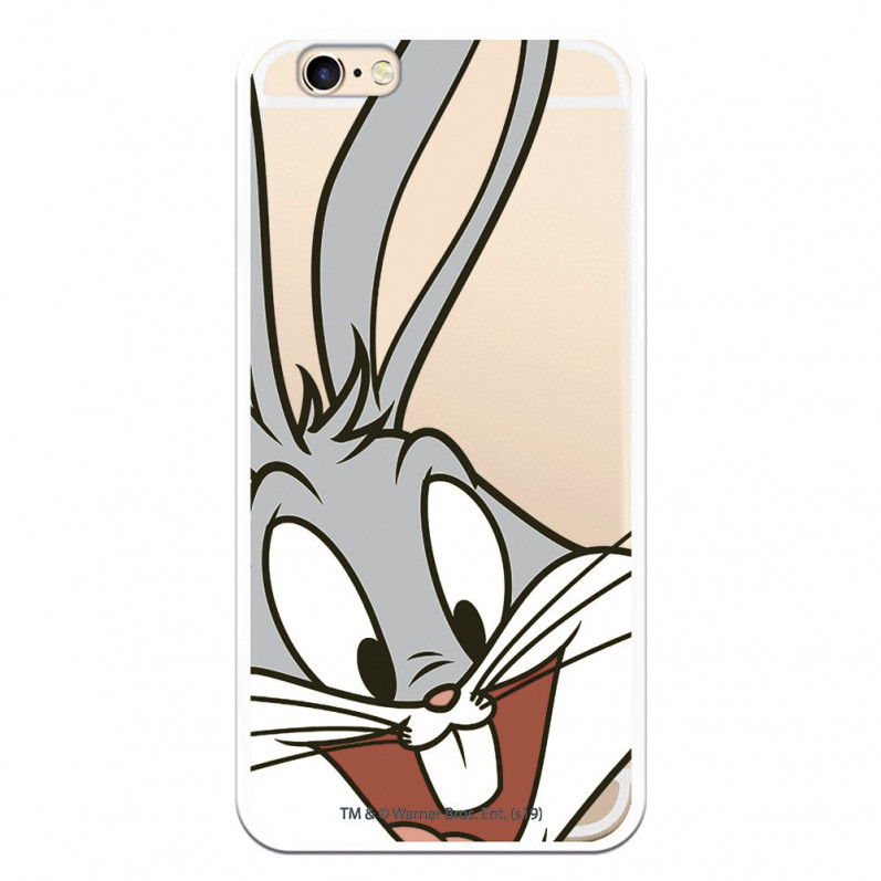Offizielle Warner Bros Bugs Bunny transparente Hülle für iPhone 6S – Looney Tunes