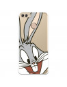 Offizielle Warner Bros Bugs Bunny Transparente Hülle für Huawei Y9 2018 – Looney Tunes