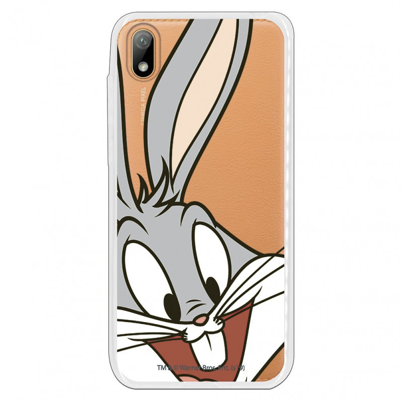 Offizielle Warner Bros Bugs Bunny Transparente Hülle für Huawei Y5 2019 – Looney Tunes