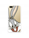 Offizielle Warner Bros Bugs Bunny Transparente Hülle für Huawei Y5 2018 – Looney Tunes