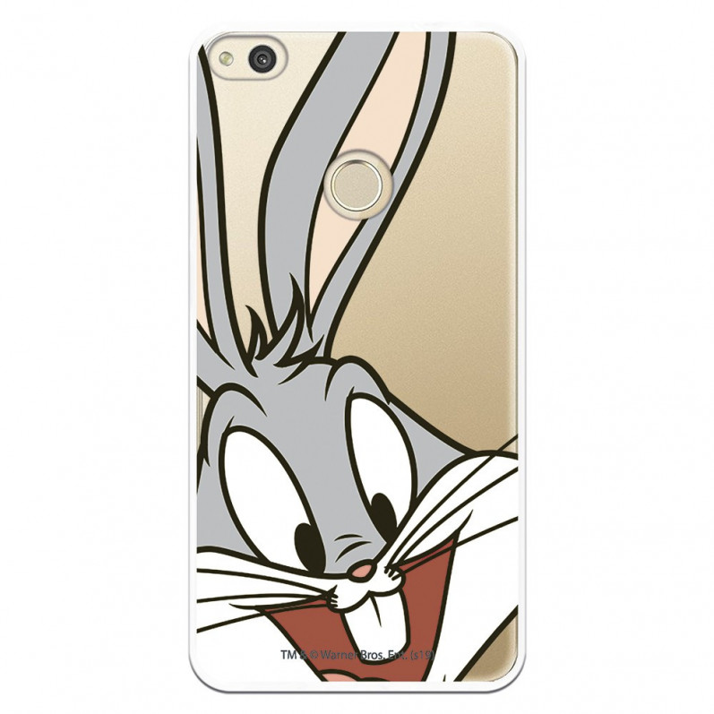 Offizielle Warner Bros Bugs Bunny transparente Hülle für Huawei P8 Lite 2017 – Looney Tunes