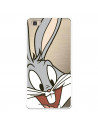 Offizielle Warner Bros Bugs Bunny transparente Hülle für Huawei P8 Lite – Looney Tunes