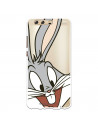 Offizielle Warner Bros Bugs Bunny transparente Hülle für Huawei P10 Plus – Looney Tunes