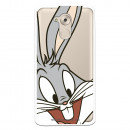 Offizielle Warner Bros Bugs Bunny transparente Hülle für Huawei Nova Smart – Looney Tunes