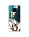 Offizielle Warner Bros Bugs Bunny transparente Hülle für Huawei Mate 20 Pro – Looney Tunes