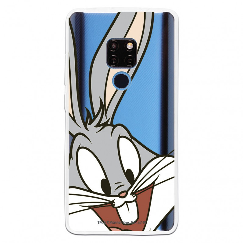 Offizielle Warner Bros Bugs Bunny transparente Hülle für Huawei Mate 20 – Looney Tunes