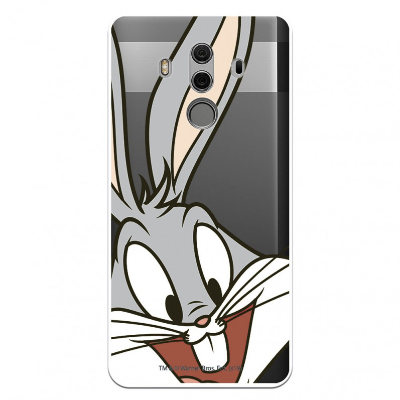 Offizielle Warner Bros Bugs Bunny transparente Hülle für Huawei Mate 10 Pro – Looney Tunes