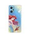 Hülle für Realme GT Neo 2 Offizielles Disney Ariel und Sébastien Bubbles - Die kleine Meerjungfrau