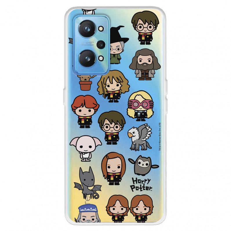 Hülle für Realme GT Neo 2 Offizielle Harry-Potter-Figuren-Icons – Harry Potter