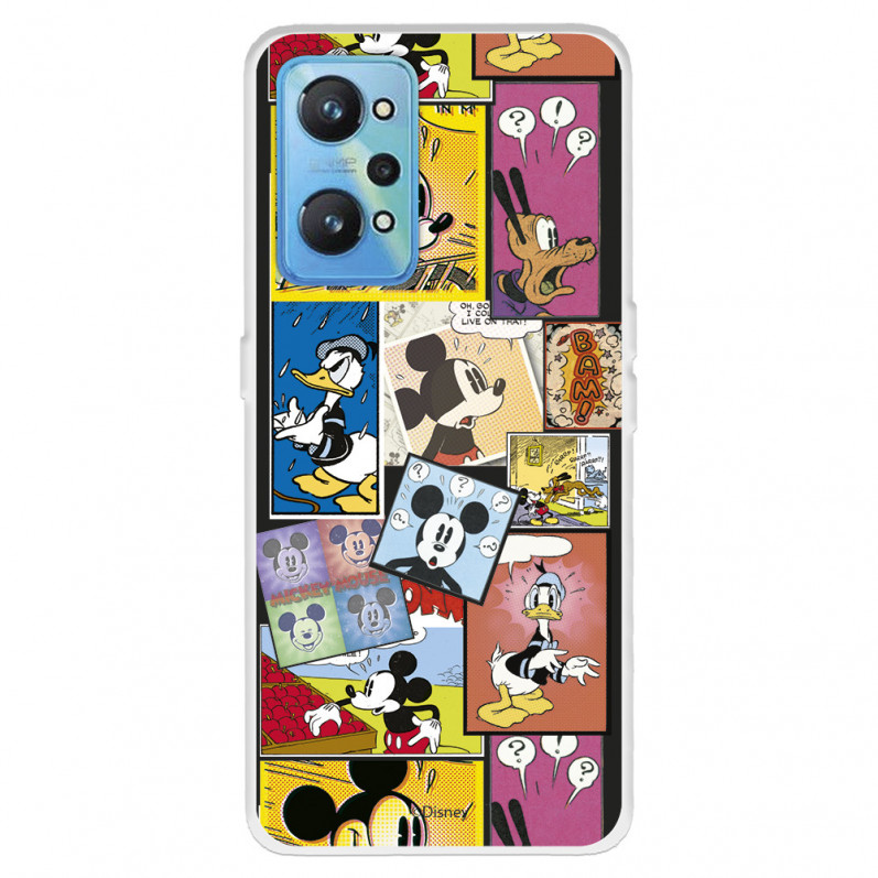 Hülle für Realme GT Neo 2 Offizielle Disney Mickey Comics – Disney Classics