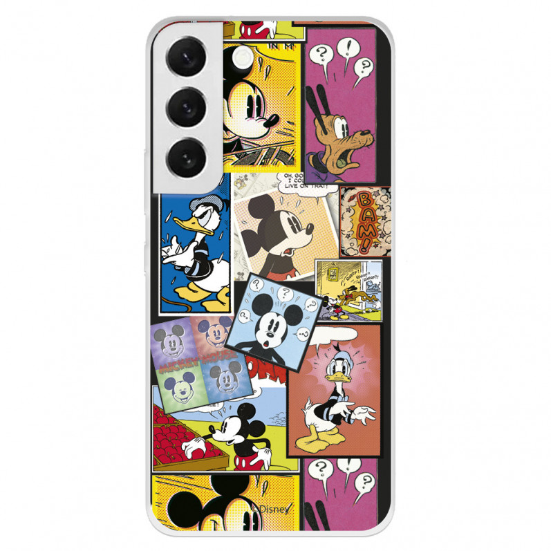 Offizielle Disney Mickey Comics Samsung Galaxy S22 Plus Hülle – Disney Classics