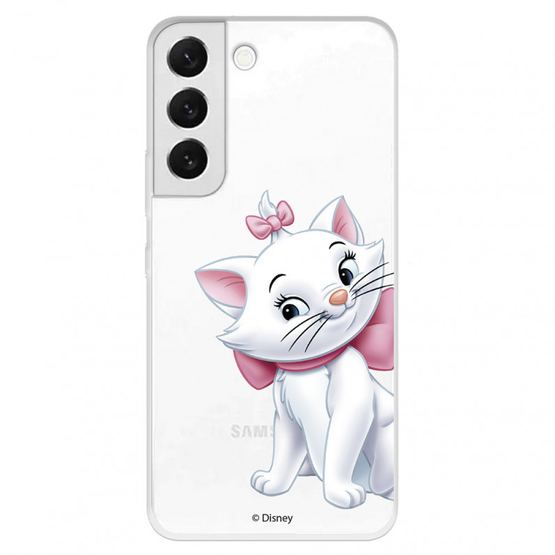 Offizielle Disney Marie Silhouette Samsung Galaxy S22 Plus Hülle – The Aristocats