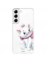 Offizielle Disney Marie Silhouette Samsung Galaxy S22 Plus Hülle – The Aristocats