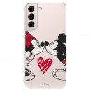 Offizielle Disney Mickey und Minnie Kiss Samsung Galaxy S22 Hülle – Disney Classics