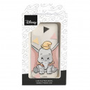 Funda para Samsung Galaxy A53 Oficial de Disney Dumbo Silueta Transparente - Dumbo