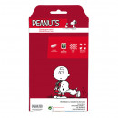Funda para Samsung Galaxy A53 Oficial de Peanuts Snoopy rayas - Snoopy