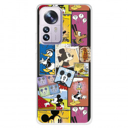 Funda para Xiaomi 12 Oficial de Disney Mickey Comic - Clásicos Disney