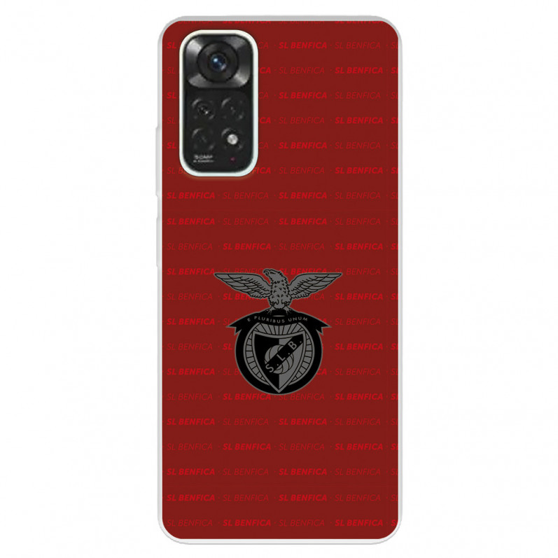 Funda para Xiaomi Redmi Note 11 Pro 5G del Escudo Fondo Granate  - Licencia Oficial Benfica