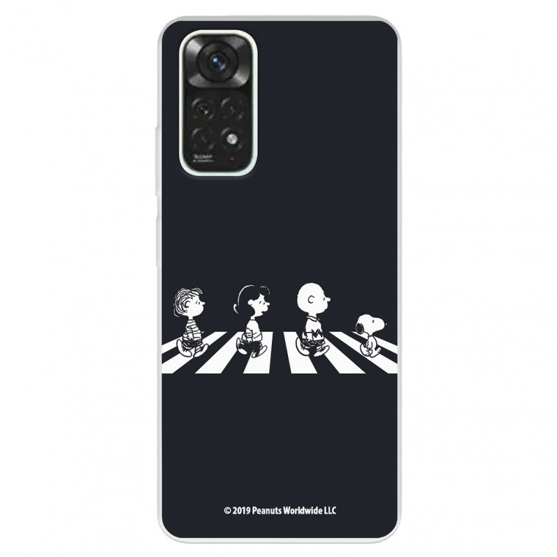 Funda para Xiaomi Redmi Note 11 Pro 5G Oficial de Peanuts Personajes Beatles - Snoopy