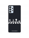 Funda para Samsung Galaxy A13 4G Oficial de Peanuts Personajes Beatles - Snoopy