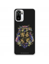 Hülle für Xiaomi Redmi Note 10 Offizieller Harry Potter Hogwarts Floral - Harry Potter