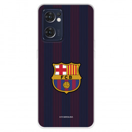 Funda para Oppo Find X5 Lite del Barcelona  - Licencia Oficial FC Barcelona