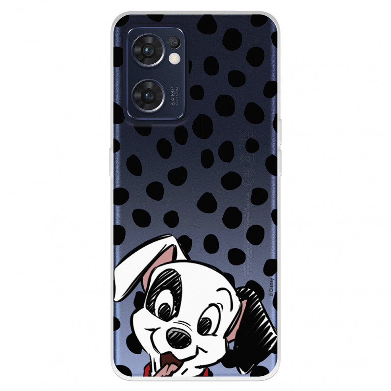 Funda para Oppo Find X5 Lite Oficial de Disney Cachorro Manchas - 101 Dálmatas