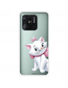 Funda para Xiaomi Redmi 10C Oficial de Disney Marie Silueta - Los Aristogatos