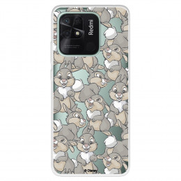 Funda para Xiaomi Redmi 10C Oficial de Disney Tambor Patrones - Bambi