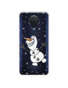 Funda para Nokia G10 Oficial de Disney Olaf Transparente - Frozen