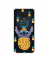 Funda para Motorola Moto G7 Oficial de Disney Stitch Piñas - Lilo & Stitch