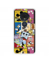 Funda para Motorola Moto G7 Oficial de Disney Mickey Comic - Clásicos Disney