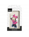 Funda para Motorola Moto G7 Oficial de Disney Minnie Rosa - Clásicos Disney