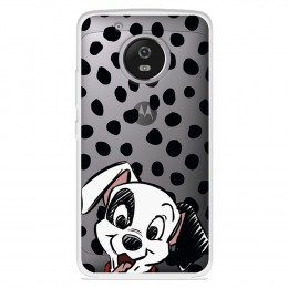 Funda para Motorola Moto G5 Oficial de Disney Cachorro Manchas - 101 Dálmatas