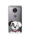 Funda para Motorola Moto G5 Oficial de Disney Cachorro Sonrisa - 101 Dálmatas