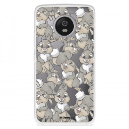 Funda para Motorola Moto G5 Oficial de Disney Tambor Patrones - Bambi