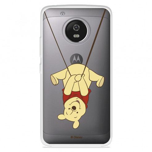 Funda para Motorola Moto G5 Oficial de Disney Winnie  Columpio - Winnie The Pooh