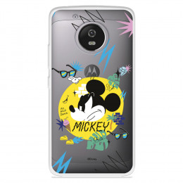 Funda para Motorola Moto G5 Oficial de Disney Mickey Mickey Urban - Clásicos Disney