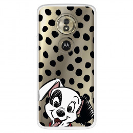 Funda para Motorola Moto G6 Play Oficial de Disney Cachorro Manchas - 101 Dálmatas