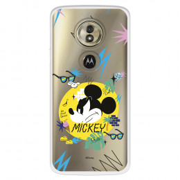 Funda para Motorola Moto G6 Play Oficial de Disney Mickey Mickey Urban - Clásicos Disney