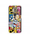 Funda para Motorola Moto G6 Play Oficial de Disney Mickey Comic - Clásicos Disney