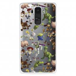 Funda para LG G4 Oficial de Disney Muñecos Toy Story Siluetas - Toy Story