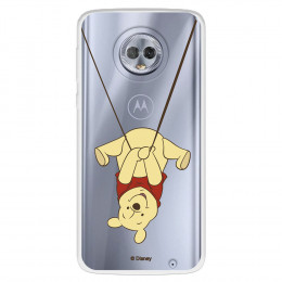 Funda para Motorola Moto G6 Plus Oficial de Disney Winnie  Columpio - Winnie The Pooh