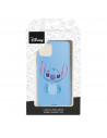 Funda para Samsung Galaxy A10s Oficial de Disney Stitch Azul - Lilo & Stitch